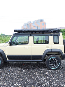 6 Pièces Protection UV Accessoires Jimny Pare-Pluie Noir Déflecteur d'Air Vitre Latérale Voiture pour Suzuki Jimny 2023 2024 5 Portes - Product Image 3