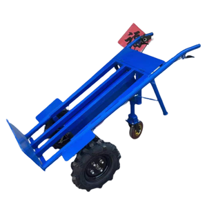 Chariot électrique à 4 roues pour chantier de construction, transport de briques et de matériaux - Product Image 5