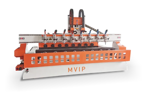 8-Spindle 4-<strong>Axis</strong> <strong>CNC</strong> <strong>Wood</strong> <strong>Router</strong> | Cylinder Engraving Machine for Columns/Pillars Multi-Head Rotary <strong>Carving</strong> with High Precision - Product Image 2