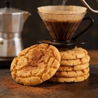 Buffet de desserts croustillants pour traiteur, collation de fête, stock important, expédition rapide, vente en gros, shortbread beurre pêche croustillant
