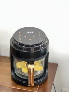 Friggitrice ad Aria Intelligente per Uso Domestico con Finestra Trasparente in Vetro, Senza Fumo e <span class=keywords><strong>Olio</strong></span>, per Pollo Fritto - Product Image 4