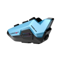 Casque de moto avec interphone BT et TWS, intercomunicador para moto, casque avec micro de haute qualité pour 4 motards, prix d'usine