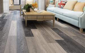 แผ่นกระดานไวนิลพื้นกันน้ำได้หรูหรา4 5 <span class=keywords><strong>6</strong></span>มม - Product Image 4