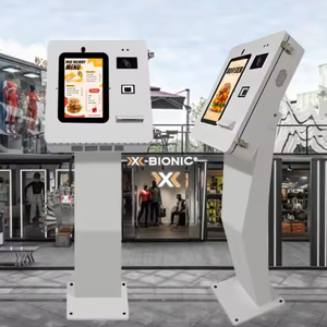 21.5인치 야외 셀프서비스 키오스크 LCD 터치스크린 바코드 리더기 SDK 기능 멀티 OS 주차 시스템 키오스크 - Product Image 4