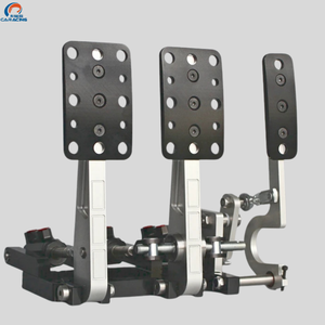 Nouvel ensemble de freinage CNC en aluminium argenté à 3 pédales, monté au sol, <span class=keywords><strong>kit</strong></span> de pédales de course à biais de frein réglable, certifié ISO9001 pour la piste - Product Image 6