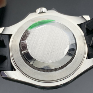 Montre automatique de luxe Clean Luxury 40 mm, cadran noir, bracelet en caoutchouc, boîtier doré, verre saphir, montre-bracelet pour homme de haute qualité - Product Image 4