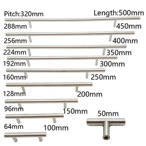 Matte Black Stainless Steel Cabinet Door Handles & Drawer Pulls Furniture <b>Knobs</b> Screws <b>for</b> Wardrobe <b>Dresser</b> Kitchen Hardware - Product Image 6