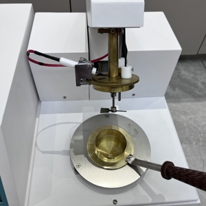 PUSH Elektrische <span class=keywords><strong>ASTM</strong></span> D93 Volledig Automatische Vlampunttester met Sterke Herhaalbaarheid en Gesloten Beker - Product Image 4