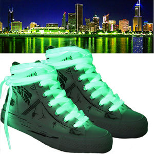 Cordones de Zapatos Planos Luminosos LED de Moda para Zapatillas Deportivas con Material de Poliéster - Product Image 3