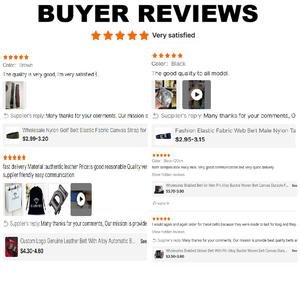 Toptan kumaş elastik esnek kemer deri kuyruk naylon kemer rahat iş iş giysisi kemer yüksek kaliteli üreticisi - Product Image 5