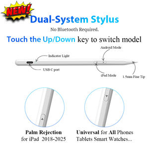 Lápiz Óptico Universal 2026 con Rechazo de Palma para iPad Pro M4, Alta Sensibilidad, Personalizable, para Android e iOS - Product Image 3