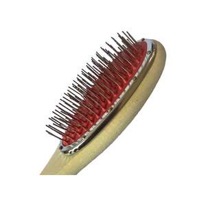 Spazzola per Parrucche in Capelli Umani con Manico in Legno per Mantenere Ordine ed Estensione - Product Image 5