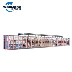Welldone manufacturer disposable sanitary napkin production line lady pad making machine
