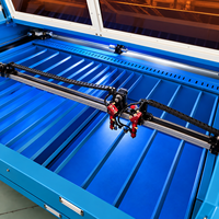 Machine de découpe et gravure au laser CO2 1600x1000mm 150W 180W, double tête laser, contrôleur Ruida, norme CE, livraison rapide