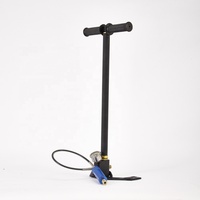 Logo personnalisé Chasse 4500psi 300bar 400bar Pompe à air pliable portable Pompe pour voiture Haute pression manuelle Bom Pompe Pcp
