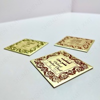 Autocollant de logo d'estampage d'or personnalisé imperméable à l'eau adhésif en aluminium bon marché pour bougies étiquettes de parfum étiquettes d'emballage de photos