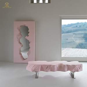 Ontwerper Creatieve Gebroken Vloer Staande Full Length Spiegel Glasvezel Onregelmatige Spiegel Andere Woonkamer Meubels - Product Image 3