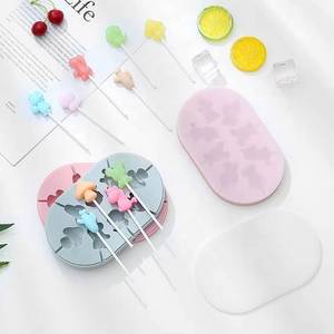 Cartoon Lollipop <b>Silicone</b> Molds Reusable Ball Candy <b>Tools</b> for Whisky and Ice Cream Making - Product Image 5
