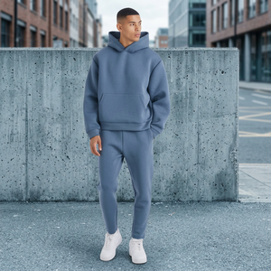 Sudadera con Capucha de Invierno para Hombre, 100% Algodón, Talla Grande, Estilo Deportivo, con Estampado Puff, Calidad 1:1 - Product Image 3