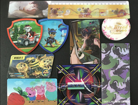 Carte 3D en PVC avec effet raster, transformation d'image tridimensionnelle, animation, jeu, carte flash, autocollant changeant, carte postale, commande d'impression de cartes 3D