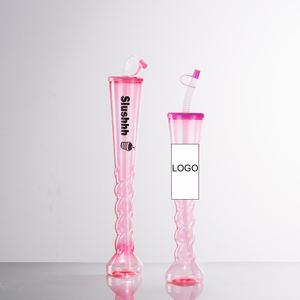 ノベルティキッズキャラクターカップLFGBお祝いプラスチックスラッシーカップ12オンス/17オンスツイストスラッシュヤードカップ - Product Image 5