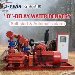 Equipo de lucha contra incendios móvil 6.8KW 20 Horse Power Bomba de fuego Bomba de lucha contra incendios Bomba de agua - Product Image 5