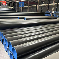 Tubería de Acero al Carbono Laminada en Caliente Sin Costura, Grado ST 45.8 P235GH ASTM A36 A53 A106 B, Diámetro Exterior de 1 a 24 Pulgadas, TK SCH40 SCH60 SCH80 SCH160