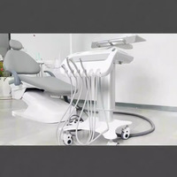 Chariot dentaire mobile, table d'examen buccal, enseignement, diagnostic gratuit, scanner buccal portable, classe I, certifié CE, garantie 1 an