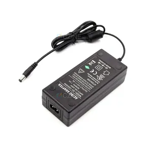 Fabricante OEM AC a DC fuente de alimentación 12V 24V 5A 60W para adaptador de corriente de tira led