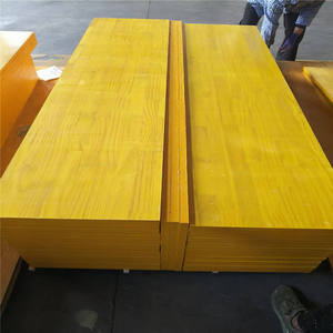 Paneles de Madera Contrachapada de Tres Capas de 21/27 mm, Impermeables, Amarillos, para Encofrado de Hormigón, Uso en Hoteles, Estilo Europeo - Product Image 3