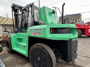 Montacargas Mitsubishi FD150 Usado de 15, 12 y 7 Toneladas con Motor Diésel en Buenas Condiciones para Minería y Movimiento de Tierras - Product Image 5