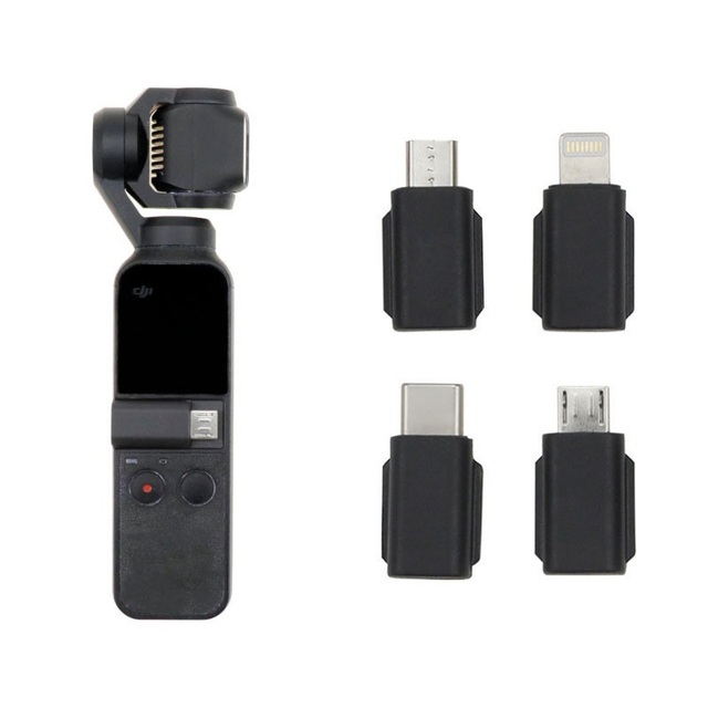 YEAH Phone Connecter Adapter for DJI OSMO Pocket 2/1 USB-C Type-C Lightning iPhone Micro-USB
