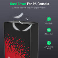 Nouveauté accessoires de jeu housse anti-poussière pour Playstation 5 housse anti-poussière peau housse de protection pour Console PS5