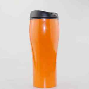 Nueva Botella de Agua Portátil para Auto con Aislamiento al Vacío, Interior de Plástico, Exterior de Acero, Ecológica, Publicitaria, de Gran Tamaño, con Botón de Presión - Product Image 1