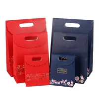 Daiso 사용자 정의 선물 꽃 종이 가방 대량 사용자 정의 만든 맥 여분의 작은 Detpak Flipkart 종이 가방