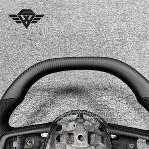 <span class=keywords><strong>Volant</strong></span> en fibre de carbone pour poignée en cuir perforé <span class=keywords><strong>Jeep</strong></span> compatible avec les modèles Wrangler Grand <span class=keywords><strong>Cherokee</strong></span> - Product Image 4