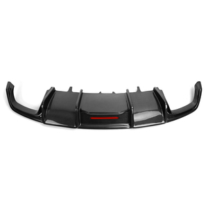 Sợi Carbon Phía Sau Spoiler Khuếch Tán Cho <span class=keywords><strong>Audi</strong></span> A7 A7 A7 Sline <span class=keywords><strong>S7</strong></span> C7 2012 Để 2015 Bumper Bảo Vệ Bảo Vệ Với Phanh Ánh Sáng - Product Image 2
