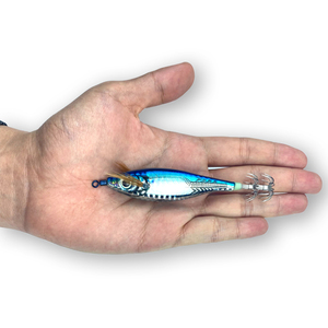 2026 GAMA Japón yo-zuri molde Lazer madera Camarón cebo artificial <span class=keywords><strong>DTD</strong></span> EGI calamar jig sepia plástico duro señuelo de pesca senuelo de calamar - Product Image 4