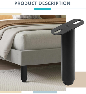 Pieds <span class=keywords><strong>de</strong></span> canapé en fer OEM modernes et minimalistes, pieds <span class=keywords><strong>de</strong></span> meuble en métal durables pour table d'appoint <span class=keywords><strong>de</strong></span> chambre à coucher, base <span class=keywords><strong>de</strong></span> meuble en promotion, pieds <span class=keywords><strong>de</strong></span> canapé pas chers - Product Image 6