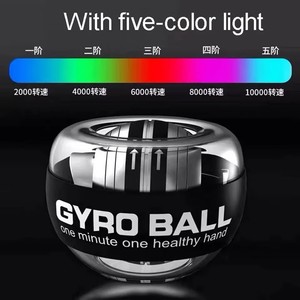 Gyro Ball Personalizado con Estuche de Transporte, Ejercitador de Antebrazo, <span class=keywords><strong>Gyroball</strong></span>, Entrenador de Muñeca y Brazo, Ejercitador con 5 Luces LED, Gyro Ball para Fortalecer la Muñeca y el Antebrazo - Product Image 5