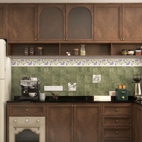 Meubles de cuisine design marbre, style européen moderne, en mélamine acrylique, contreplaqué personnalisé, norme CARB P2, robustes, vente en gros US, directement de l'usine
