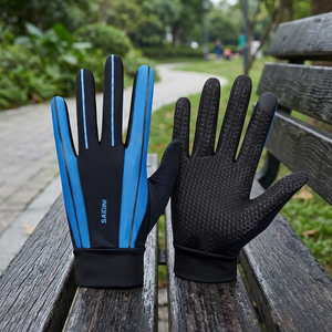 Gants de cyclisme d'hiver chauds en gros, imperméables, à doigts complets, compatibles écran tactile, extensibles, pour hommes et femmes - Product Image 3