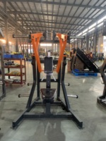 Equipo de Gimnasio Profesional para Uso Comercial, Máquina de Entrenamiento de Fuerza con Placas de Peso, Hammer Strength, Power Trainer, ISO Lateral Low Row