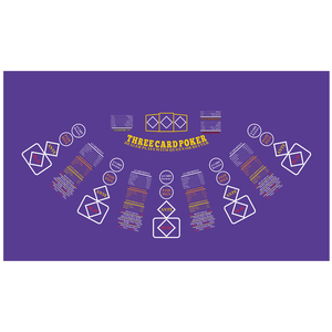 Tapete de Terciopelo para Póker de Casino, 1400*2400 mm, Resistente al Agua, Ignífugo, Personalizado, para 5 Jugadores, 3 Cartas, Venta al Por Mayor - Product Image 4