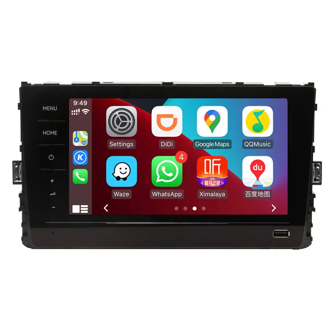 2GD035869 RCD520 Carplay araba radyo yeni MIB Bluetooth 8 inç LCD dokunmatik ekran VW Golf MK7 Passat B8 Tiguan MK2 T-ROC t-çapraz