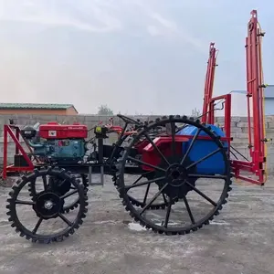 New type diesel engine Pump four wheel 500L self-propelled Boom Sprayer Spraying machine