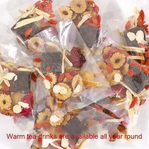 Confezionato singolarmente zucchero di canna zenzero giuggiola tè saporito tisana rosa rossa datteri Goji bacca sangue mestruale per mestruali - Product Image 2