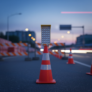 Feux de signalisation routière à <span class=keywords><strong>LED</strong></span> synchronisés à énergie solaire pour les virages, anti-brouillard, pour la sécurité routière - Product Image 1