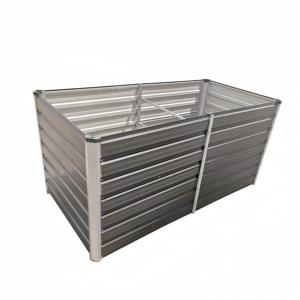 Bac à jardin <span class=keywords><strong>surélevé</strong></span> en acier galvanisé avec revêtement en poudre, robuste, avec supports intérieurs pour une utilisation domestique - Product Image 5