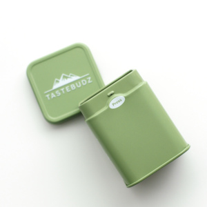 Cannacoast Premium hermético a prueba de olores Metal CR caja de lata resistente a niños caja de lata de hojalata para hierbas comestibles gomitas embalaje de aperitivos - Product Image 3
